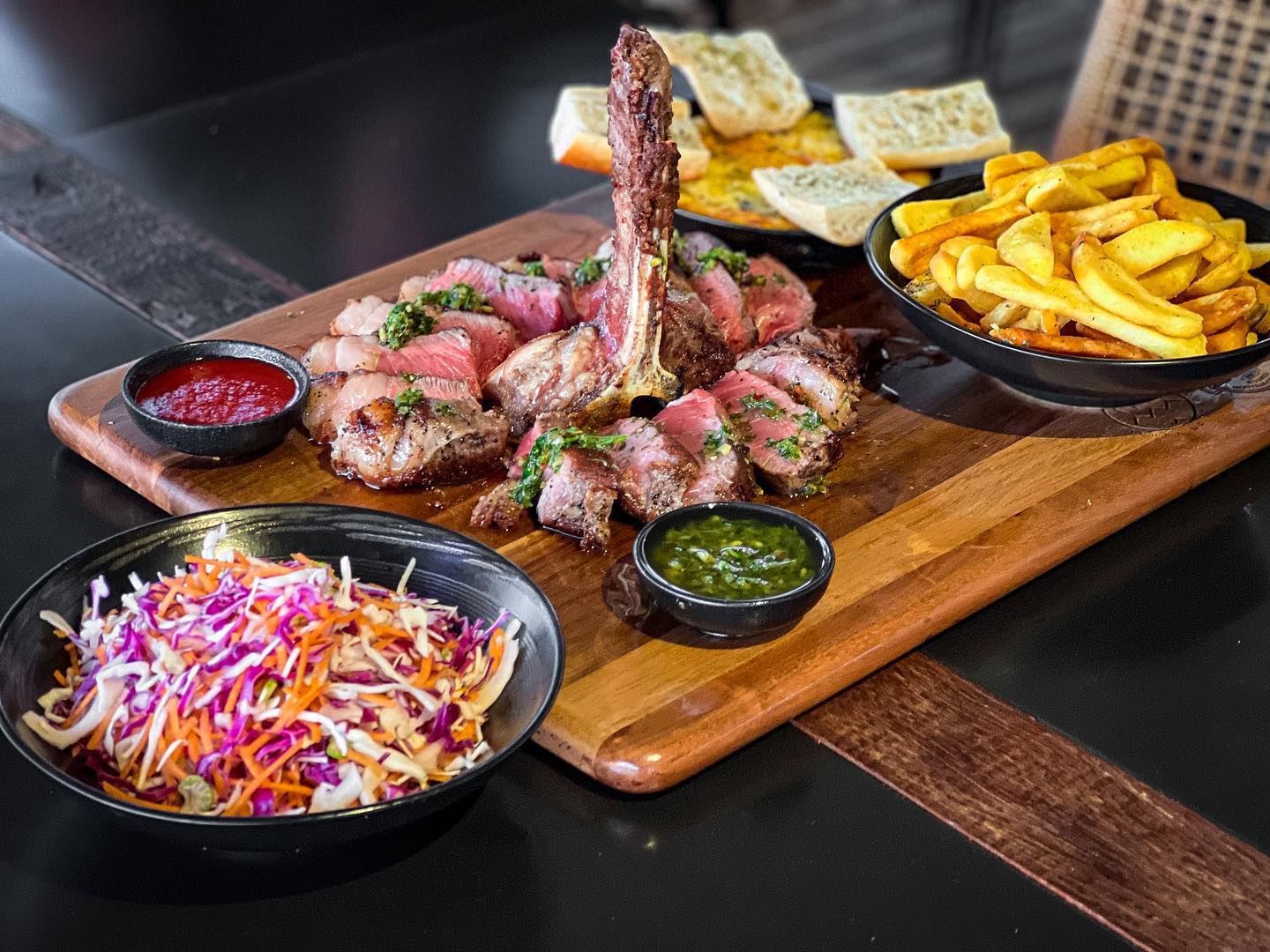 Délice de viande grillée Tierra de Fuego